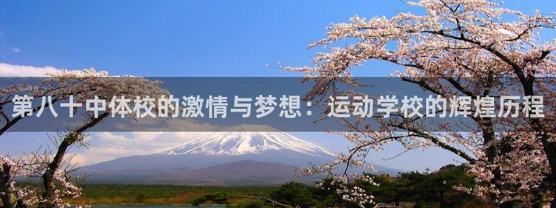 菲律宾ug环球官网：第八十中体校的激情与梦想：运动学校的辉煌历程